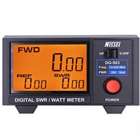 Medidor de relación de ondas estacionarias (SWR) digital NISSEI DG-503 con pantalla grande, 1.6 a 60MHz / 125 a 525MHz L654