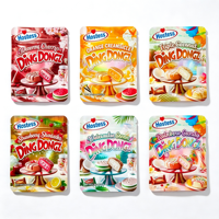 Vente en gros en stock : Ensemble de sacs Mylar holographiques pré-faits de 3,5 g et boîtes pour l'emballage de bonbons, snacks, gâteaux et fleurs
