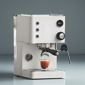 Macinacaffè Elettrico Professionale per Uso Domestico con Indicatore Visivo di Pressione, Funzione Luce Notturna e Controllo Temperatura PID - Product Image 2