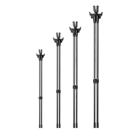 FieryDeer DXF4-04 180cm 4 pieds En alliage D'aluminium Réglable taille chasse tir bâton avec Pince Système De Verrouillage