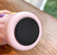 Gobelet isotherme en acier inoxydable de 650 ml pour boissons, café, eau, avec affichage de la température, bouteille portable pour boissons chaudes ou froides avec poignée