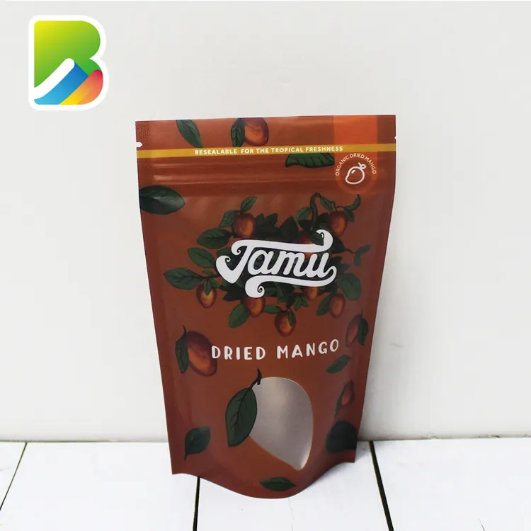 Biscuit Wrapper Pouch Biodegradable Zip Lock Stand Up Zipper Polybag Plastic Mylar Bags Food Grade Printed Bag Packaging Custom