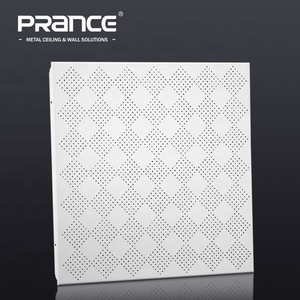 Techo falso perforado de aluminio acústico <span class=keywords><strong>para</strong></span> construcción de oficinas - Product Image 1