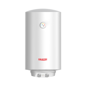 <span class=keywords><strong>Chauffe</strong></span>-<span class=keywords><strong>eau</strong></span> électrique à accumulation thermique <span class=keywords><strong>vertical</strong></span> de type cylindre modèle 2025, double bouton rotatif, capacité de 30L à 150L, classe énergétique C - Product Image 2