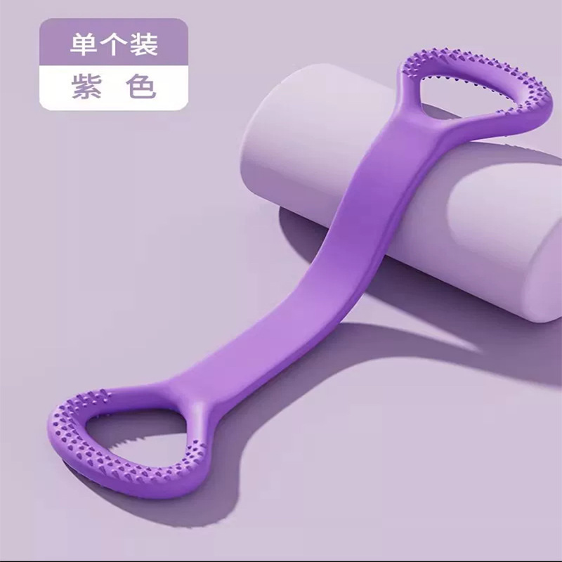Bande de résistance en forme de 8 - violet