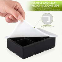 Moule à glaçons sphériques en silicone de qualité alimentaire, personnalisable avec logo, facile à démouler, réutilisable, écologique, pour crème glacée – Offre Spéciale
