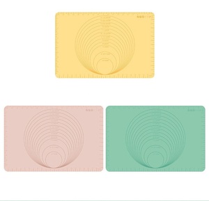 Ensemble de <span class=keywords><strong>tapis</strong></span> de cuisson en silicone perforé <span class=keywords><strong>Silpat</strong></span>, réutilisables, personnalisés, carrés, ronds, ovales, antidérapants, noirs, pour pain et pâtisserie - Product Image 5