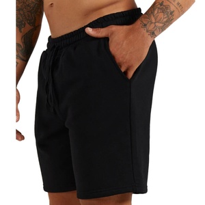 Shorts de survêtement unisexe personnalisés pour homme, taille mi-haute, style cargo, pour fitness et sport, en tissu épais peigné, séchage rapide, écologique, avec cordon de serrage - Product Image 3
