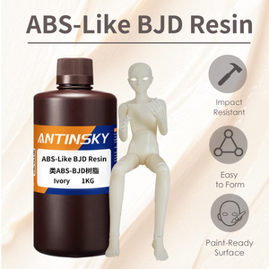 Resina Antinsky Tipo ABS Similar a BJD, Resistente a Impactos, Fácil de Moldear, Alta Resistencia, Curado Rápido, Impresora 3D DLP LCD, Producto Plástico de 1 kg - Product Image 1