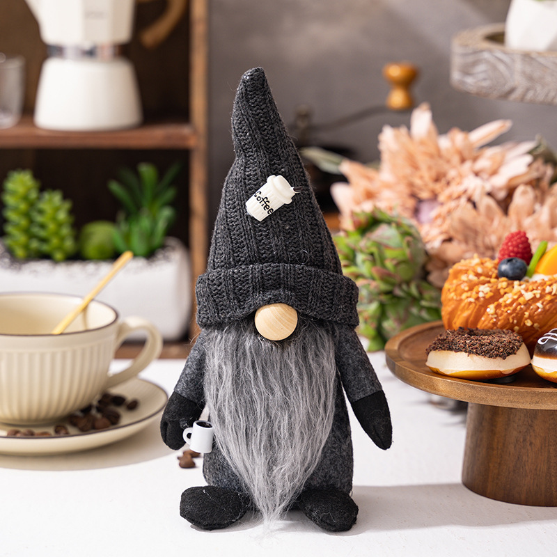 Coffee gnome black male