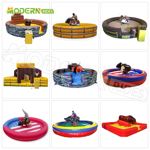 Offre Spéciale : Machine de Combat de Taureau Gonflable Personnalisée pour Parc d'Attractions avec Taureau de Rodeo et Matelas Gonflable à Vendre - Product Image 5
