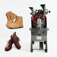 Machine automatique de poinçonnage d'œillets pour six trous – Équipement industriel de fabrication de chaussures et de traitement des trous de couture