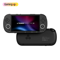 Console de jeu portable Gamegaga Trimui Smart Pro S - Écran IPS de 4,96 pouces, rétro avec jeux classiques