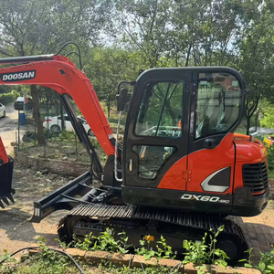 Doosan รถขุด DX60w ขนาดเล็ก3ตันแบรนด์เกาหลีใหม่ใช้งานดีใช้เวลาทำงานต่ำ - Product Image 1