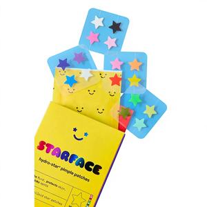 Parches de Tratamiento para el Acné con Hidrocoloide Amarillo Star Face con Logotipo Personalizado, 20 Parches, Sin Parabenos, para Todo Tipo de Piel, Individuales - Product Image 5