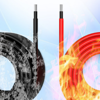 Câble solaire DC étanche TUV, normes 4 mm², selon la norme IEC 60228, câble solaire DC 1c x 4 mm²