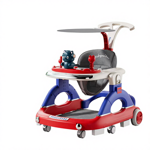 Vente chaude : Trotteurs pliables en plastique pour tout-petits, roues silencieuses en acier inoxydable, jouet éducatif lumineux et musical pour la <span class=keywords><strong>saison</strong></span> d'automne, pour l'apprentissage de la marche des enfants - Product Image 3
