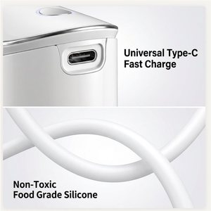 Pompe à eau électrique rechargeable par type C, 2000 mAh, portable, distributeur d'eau de <span class=keywords><strong>5</strong></span> gallons pour la maison, le bureau, le <span class=keywords><strong>camping</strong></span>, CE RoHS FCC - Product Image 2
