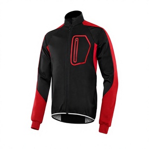 Chaqueta de Ciclismo de Manga Larga para Hombre, Cortavientos, Transpirable, 100% Poliéster, Ropa de Ciclismo OEM - Product Image 1