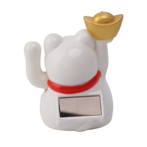 Patung Kucing Keberuntungan Jepang 2 Inci dari Bahan ABS, Terlaris, Melambai Tangan, Fengshui, Dekorasi Rumah - Product Image 4