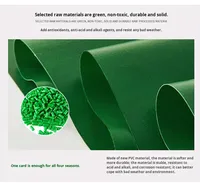 Bâche de protection pour camion en PVC imperméable, 500 g/m², 600 g/m², unie