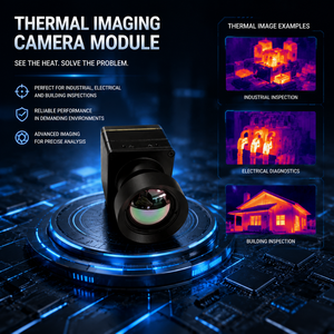 โมดูลกล้องถ่ายภาพความร้อน 640x512 12m 50Hz แบบไม่ใช้ระบบทำความเย็น สำหรับ UAV การตรวจสอบทางอุตสาหกรรม กล้องถ่ายภาพความร้อนแบบประหยัดพลังงาน - Product Image 6