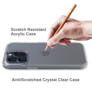 Anti-Scratch rõ ràng điện thoại trường hợp đối với <span class=keywords><strong>iPhone</strong></span> 15 Pro Max trường hợp trong suốt điện thoại di động trường hợp chống sốc điện thoại di động Trường hợp bìa - Product Image 3