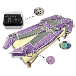 Masajeador de Ondas de Aire B-8320T Morado, Reafirmante de Cuerpo Completo, Dispositivo de Belleza Multifuncional para Uso Doméstico, Enchufe Estadounidense 100-240V - Product Image 3