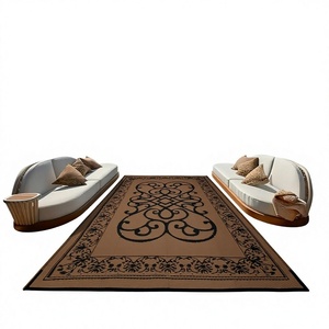 Designer Sustainable Eco-Friendly Pet Friendly Waterproof Reversible Multifunctional Outdoor Polypropylene Rug <b>Beach</b> Rugs Sets - Product Image 1