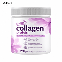 Poudre de peptides de collagène pour l'éclat de la peau, enzymes digestives pour les cheveux et les ongles, complément beauté pour adultes, végétalien, certifié GMP