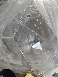 Aangepaste Grootte En Logo 5Mm Acryl Zeshoekige Vorm Reptiel Terrarium Zeshoek Acryl Behuizing - Product Image 4