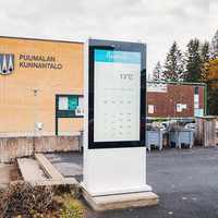 Alihh Haute Qualité 43 Oled Digital Signage Publicité Vidéo Extérieure Kiosque Électronique au Sol HDMI Écran Lcd Original
