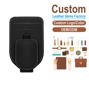 Portatarjetas de cuero sintético con ranuras para tarjetas, estilo clásico, opciones multicolor para uso en el interior del coche - Product Image 2
