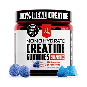 Gomitas para Desarrollo Muscular de Marca Privada, Nutrición Deportiva, Energía Post-Entrenamiento, Suplemento de Monohidrato de Creatina, 60 Unidades para Adultos - Product Image 1