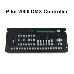 VanGaa Professional <strong>DJ</strong> <strong>Controller</strong> Used Audio Console Mixer Pilot 2000 DMX512 <strong>Controller</strong> with Flight Case for Stage Lighting - Product Image 5