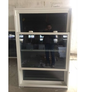 Design all'ingrosso UPVC <span class=keywords><strong>finestra</strong></span> singola appesa di alta qualità stile americano <span class=keywords><strong>griglia</strong></span> <span class=keywords><strong>finestra</strong></span> sospesa prezzo - Product Image 5