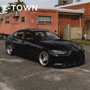 Cerchi Forgiati a Tre Razze in Argento Spazzolato, Tipo 18 19 20 21 22 23 <span class=keywords><strong>24</strong></span> 5x114.3/5x120/5x112/5x108 per Porsche Chevrolet Audi - Product Image 4