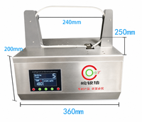 Machine à cerclage pour petits emballages, prix usine, pour cartes de vœux, enveloppes et billets de banque