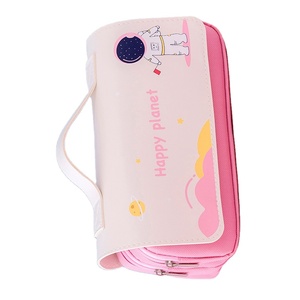 Estuches para Lápices de Gran Capacidad, Diseño de Dibujos Animados, Impermeables, con Doble Cierre, MOQ Bajo, para Estudiantes Escolares - Product Image 1