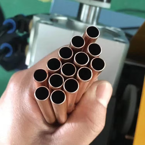 Fabricación de <span class=keywords><strong>1</strong></span>/<span class=keywords><strong>2</strong></span> ''Intercambiador de calor Bobina CNC Tubo de aluminio de cobre Enderezado y corte menos limpio de chips por máquina de longitud - Product Image 6