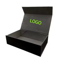 Boîte d'emballage pliable en papier kraft écologique avec logo personnalisé, couleur personnalisée, doublure en éponge, recyclable, pour chaussettes, vêtements, chaussures, fourrure