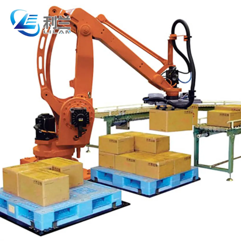 Nhà máy tự động cung cấp hộp palletizer/Robot palletizer cho thùng carton trường hợp hộp