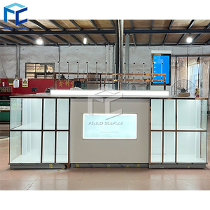 Tùy chỉnh hiện đại bán lẻ trung tâm mua sắm Nước hoa mỹ phẩm <span class=keywords><strong>kiosk</strong></span> <span class=keywords><strong>Showcase</strong></span> sẵn sàng làm nước hoa dầu <span class=keywords><strong>kiosk</strong></span> để bán - Product Image 3