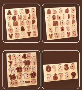 Letras de Madera Naturales Premium 100% para Aprender el Alfabeto, con Soporte, Estilo Moderno, ABC Learning, Rompecabezas Educativo - Product Image 3