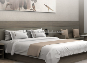 Base de Cama para Hotel de 3 Estrellas, Económica y Personalizada, Directo de Fábrica, con Estructura de Madera Sólida y Cabeceras Tapizadas - Product Image 4