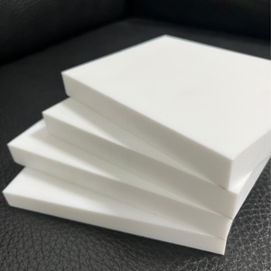 Feuille de PTFE vierge moulée sur mesure, épaisseur 5-100 mm, pour usinage CNC, joints et pièces de machines, feuille de PTFE blanche - Product Image 2