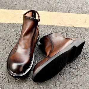 Scarpe Martin 2026 in Vera Pelle di Alta Qualità, Traspiranti, Nuovo Stile Autunnale, Retrò Britannico, Scarpe Versatili da Uomo in Pelle Bovina di Prima Qualità - Product Image 2