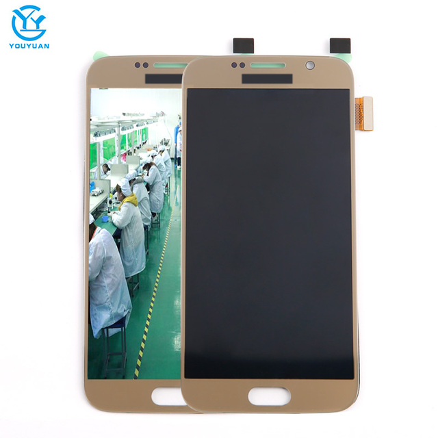 Spare Parts Complete Set for samsung S6 Lcd Screen Display G920 Mobile Phone Lcd