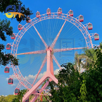 Grande Roue de 42 m en Promotion pour Enfants avec Structure en Acier pour Projets Commerciaux Extérieurs