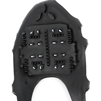 Crampons antidérapants pour la neige et la glace, chaussures de marche sur neige et glace, crampons pour bottes d'hiver pour hommes et femmes